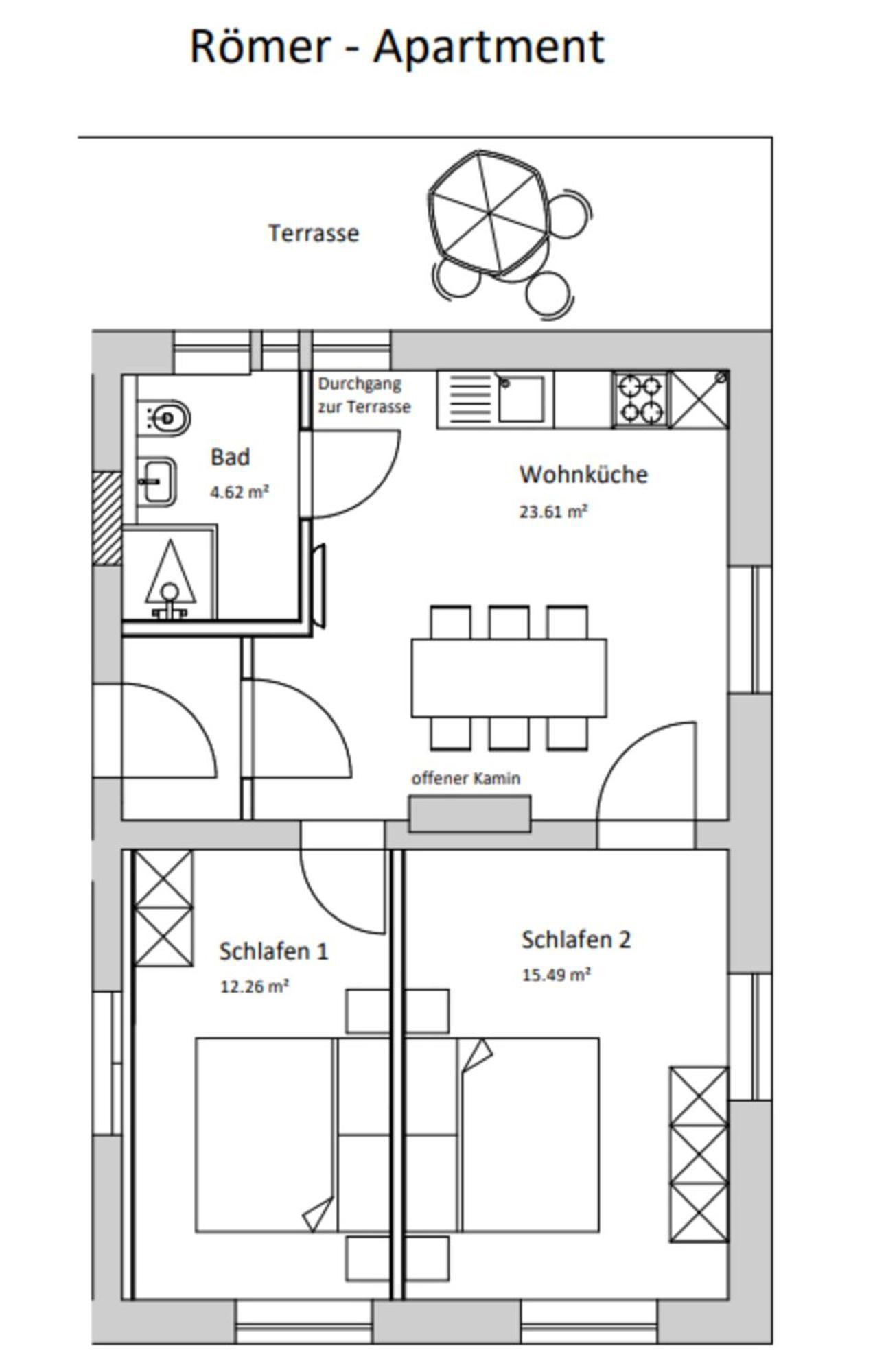 Roemer-Apartment Im Herenhaus Rheinblick Ксантен Екстериор снимка